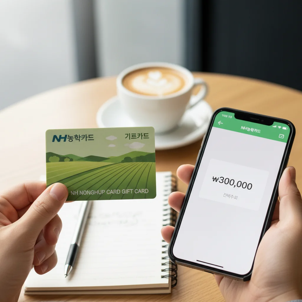농협 기프트카드 잔액조회 관련 이미지 1