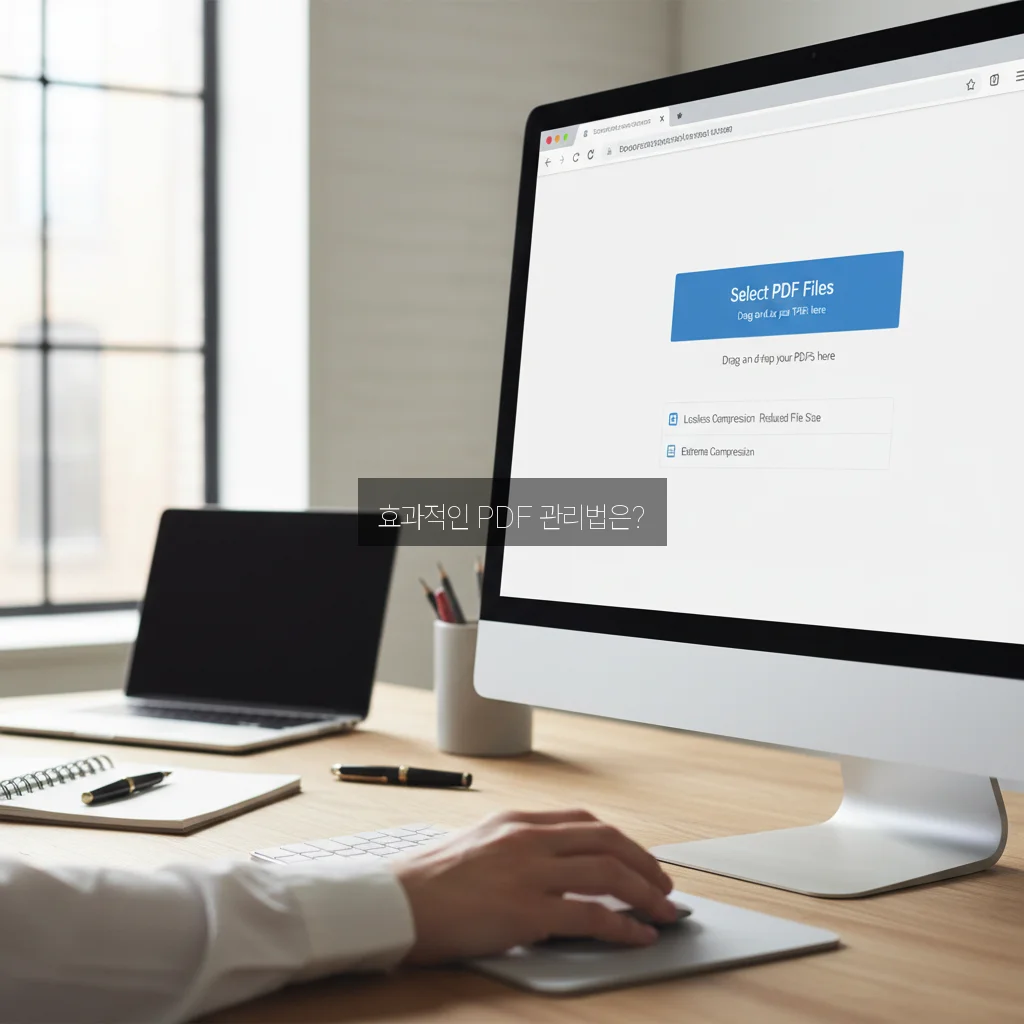 PDF 용량 줄이기 압축 사이트 추천 관련 이미지 2