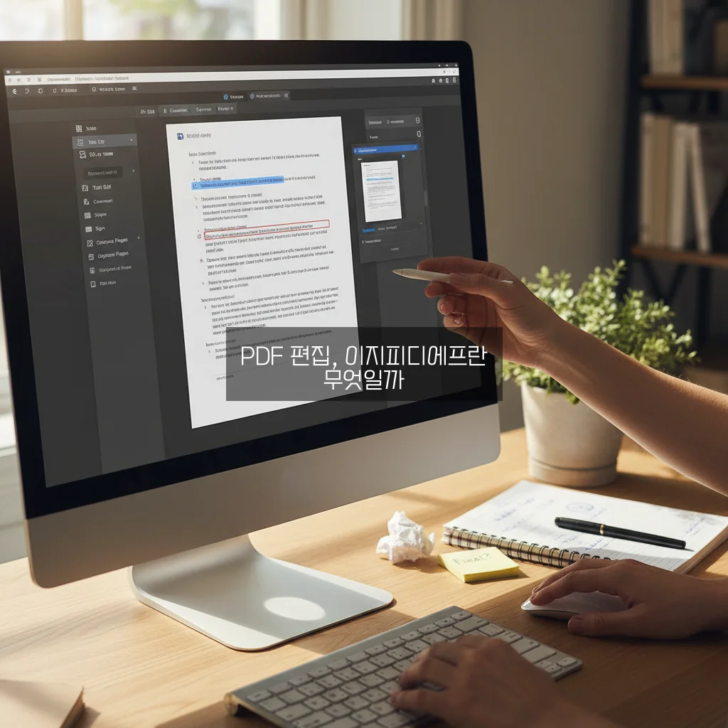 PDF 편집 수정 무료 프로그램 (이지피디에프) 관련 이미지 1