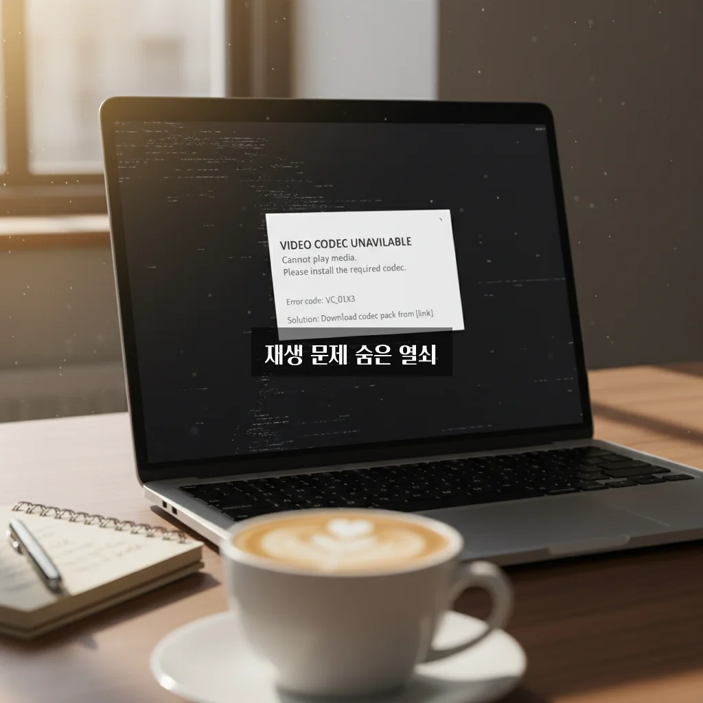 PPT 동영상 재생 안됨 코덱 오류 해결 관련 이미지 1
