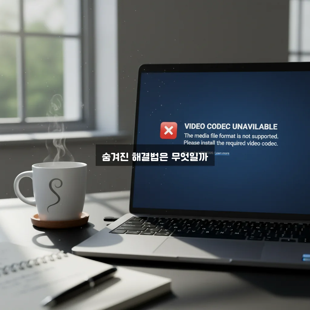 PPT 동영상 재생 안됨 코덱 오류 해결 관련 이미지 2