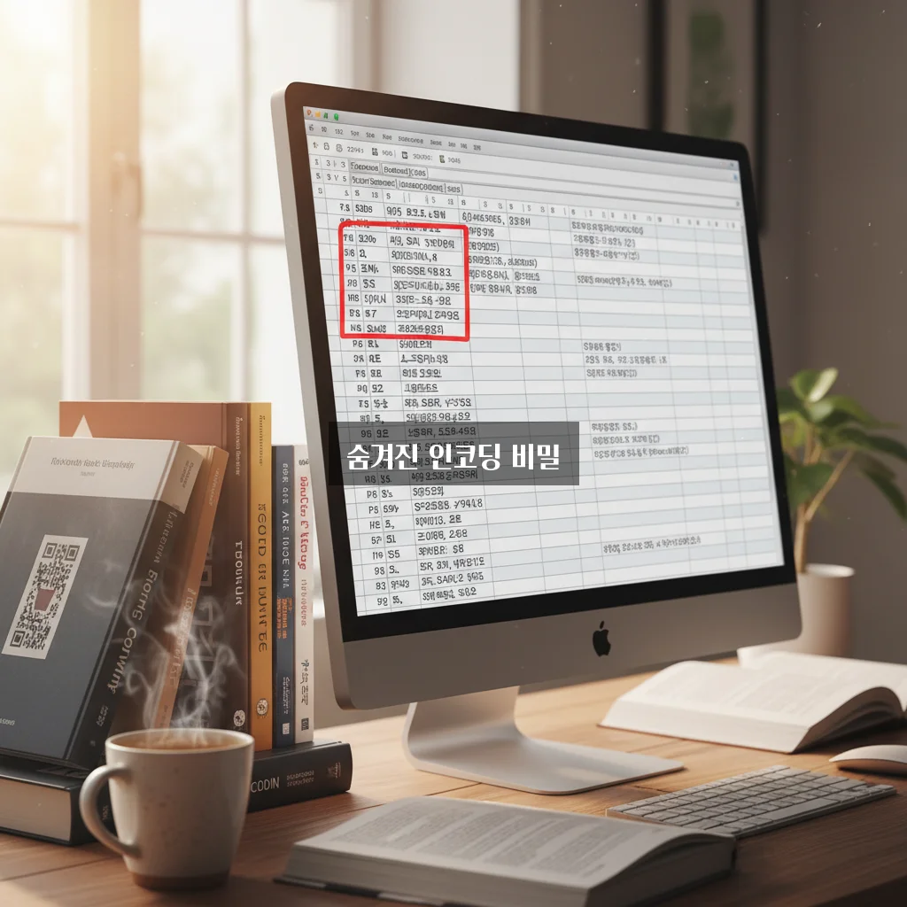 엑셀 CSV 파일 한글 깨짐 해결 (인코딩) 관련 이미지 1