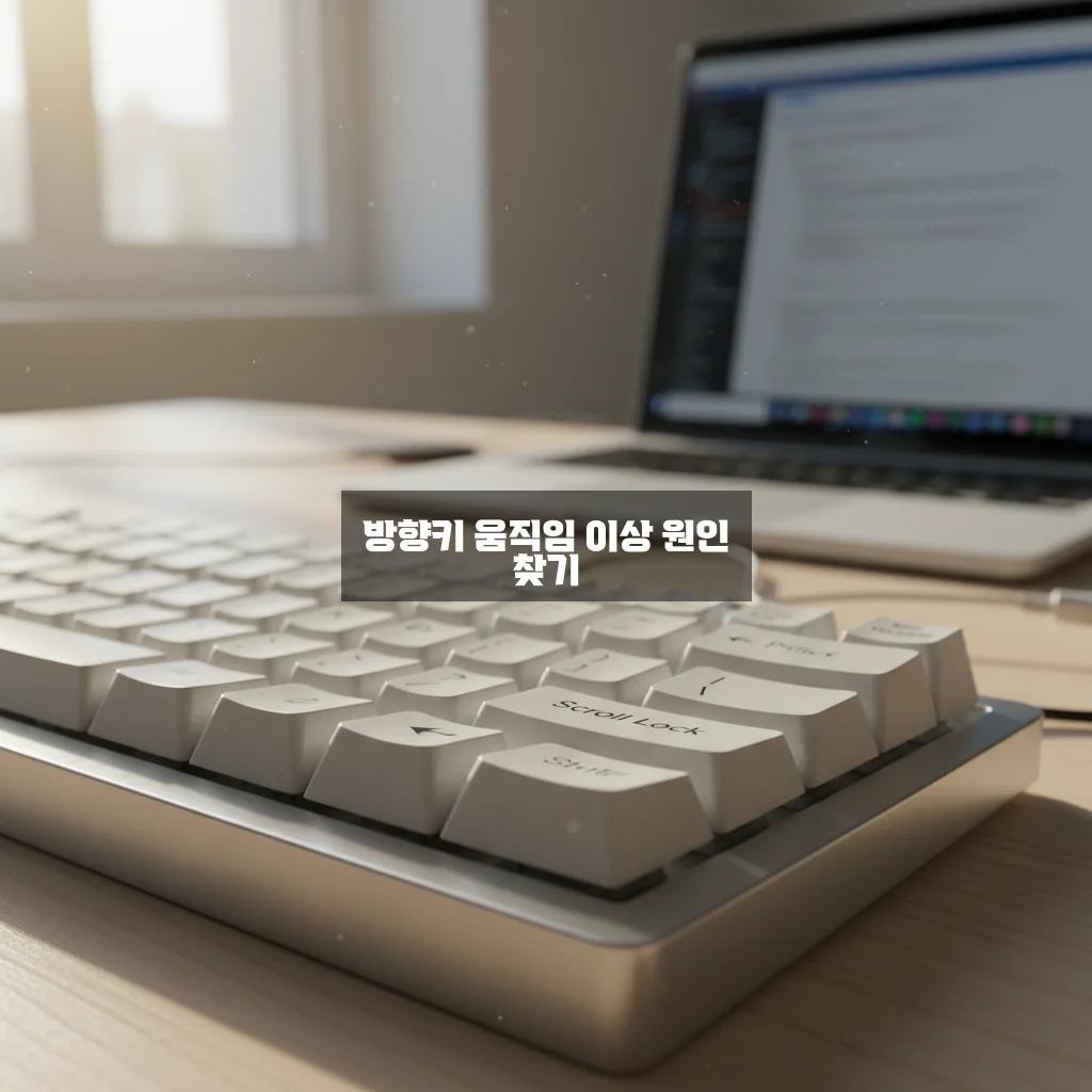 엑셀 방향키 이동 안됨 스크롤 락(Scroll Lock) 해제 관련 이미지 2