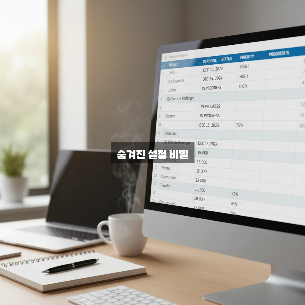 엑셀 페이지 나누기 점선 없애기 관련 이미지 1