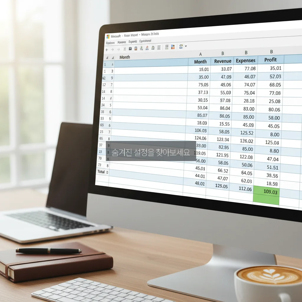 엑셀 페이지 나누기 점선 없애기 관련 이미지 2