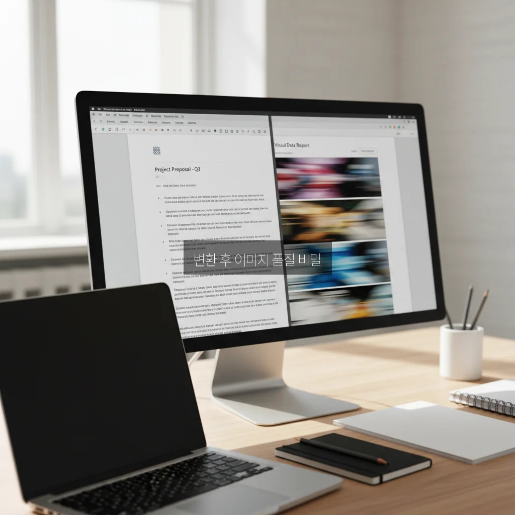 워드 PDF 변환 시 이미지 깨짐 해결 관련 이미지 2