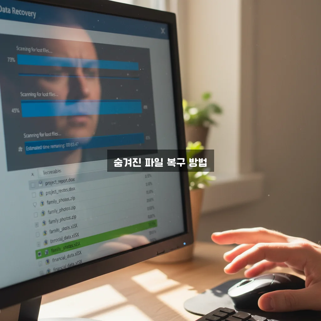 한글 강제 종료 후 임시 저장 파일 복구 관련 이미지 3