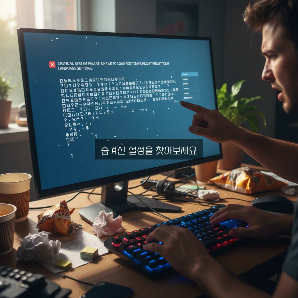 한글 그림 안 보임 엑박 뜰 때 설정 관련 이미지 3