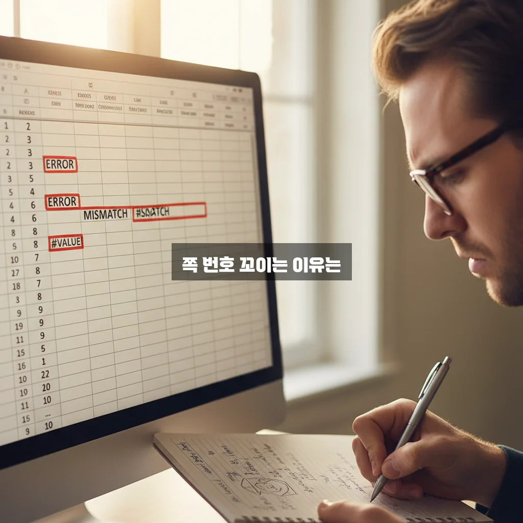 한글 쪽 번호 매기기 오류 및 중간부터 시작 관련 이미지 1