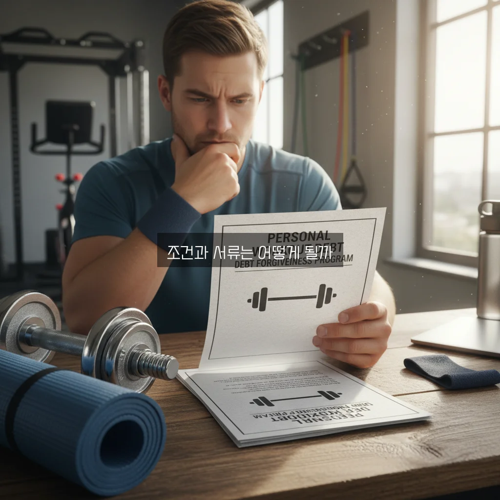 개인워크아웃 원금 탕감 조건 및 신청 서류 관련 이미지 2