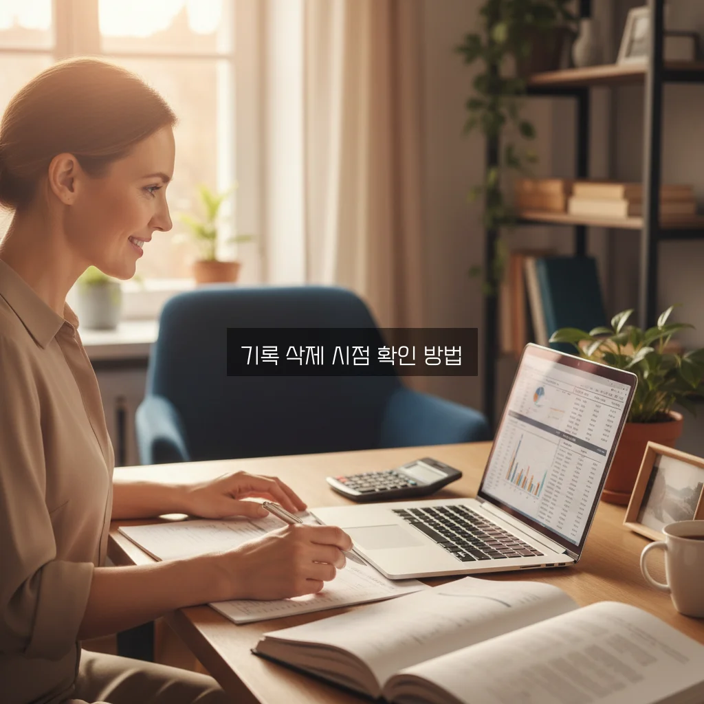 개인파산 면책 후 5년 기록 삭제 확인법 관련 이미지 2