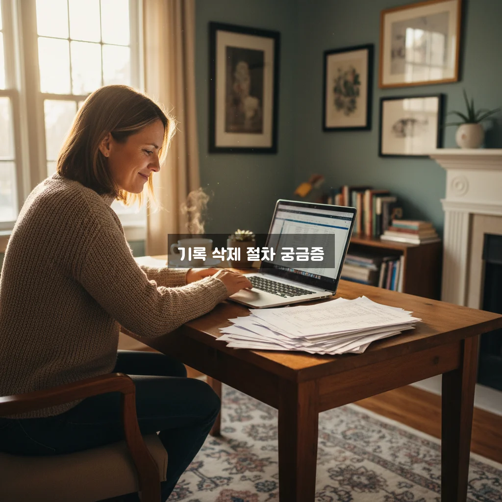 개인파산 면책 후 5년 기록 삭제 확인법 관련 이미지 3