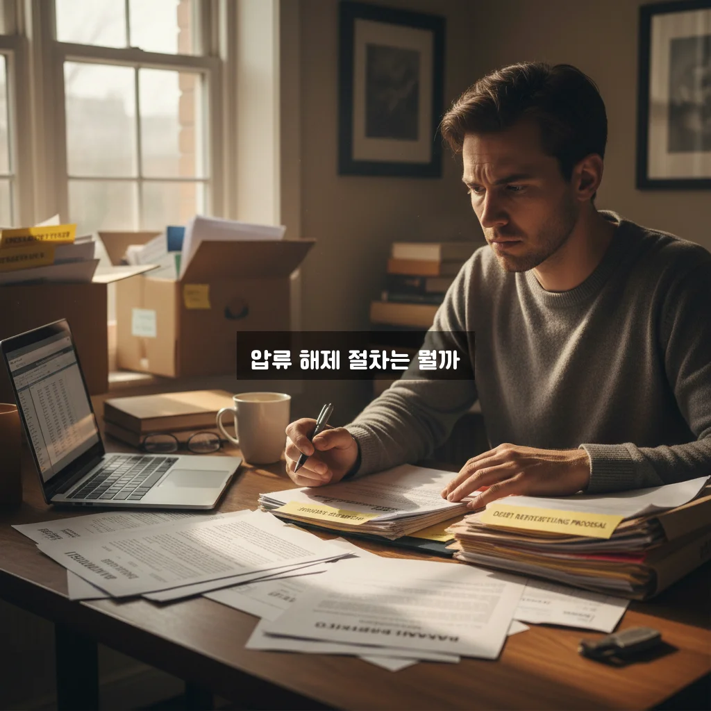 개인파산 선고 후 통장 압류 해지 방법 관련 이미지 2