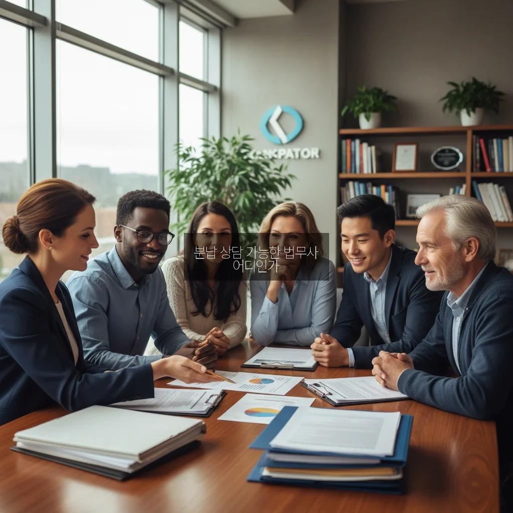 개인회생 비용 분납 가능한 법무사 찾기 관련 이미지 1