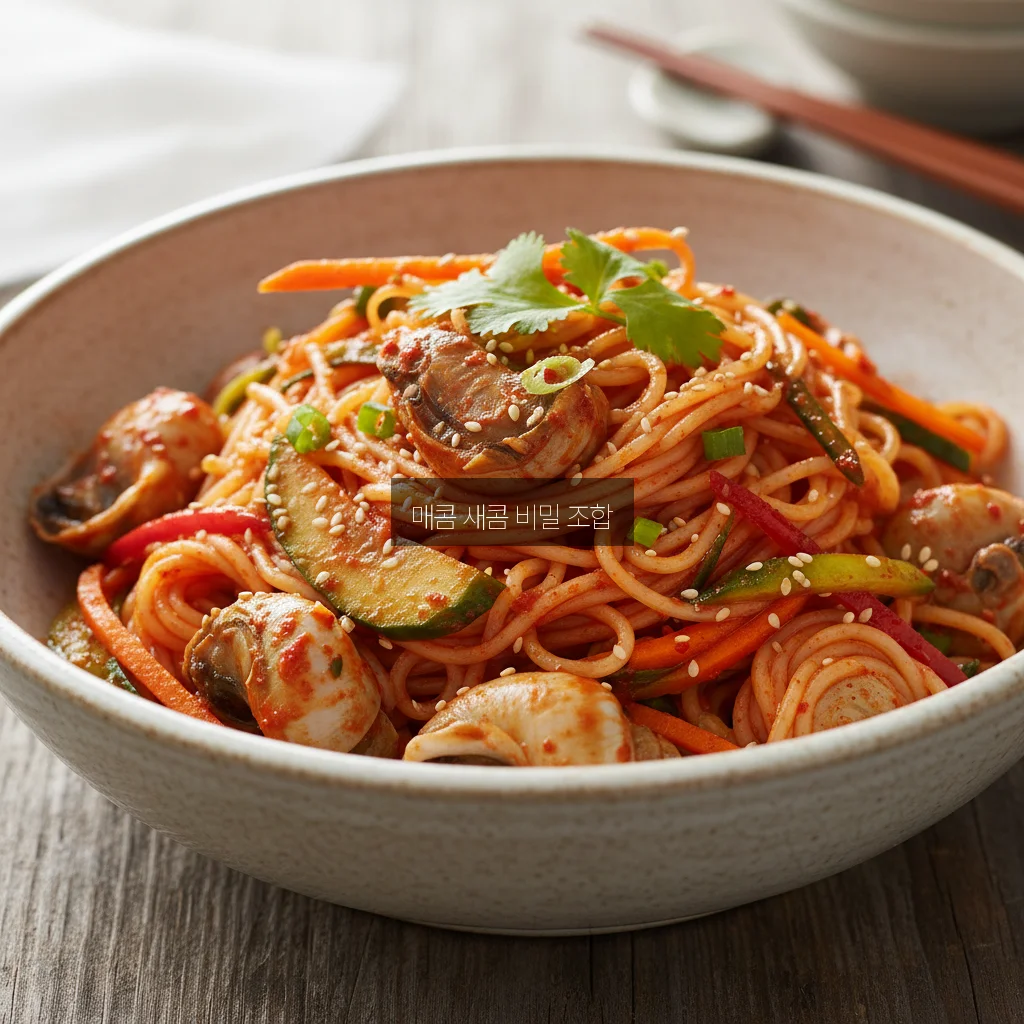 골뱅이 소면 무침 양념 관련 이미지 1