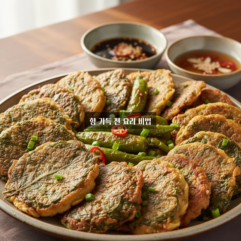 깻잎전/고추전 만들기 관련 이미지 1