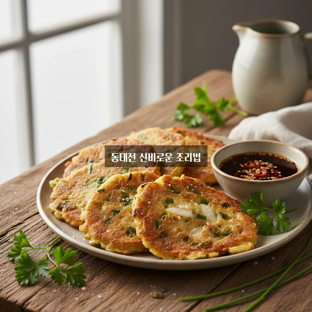 동태전 해동 및 부침 관련 이미지 2