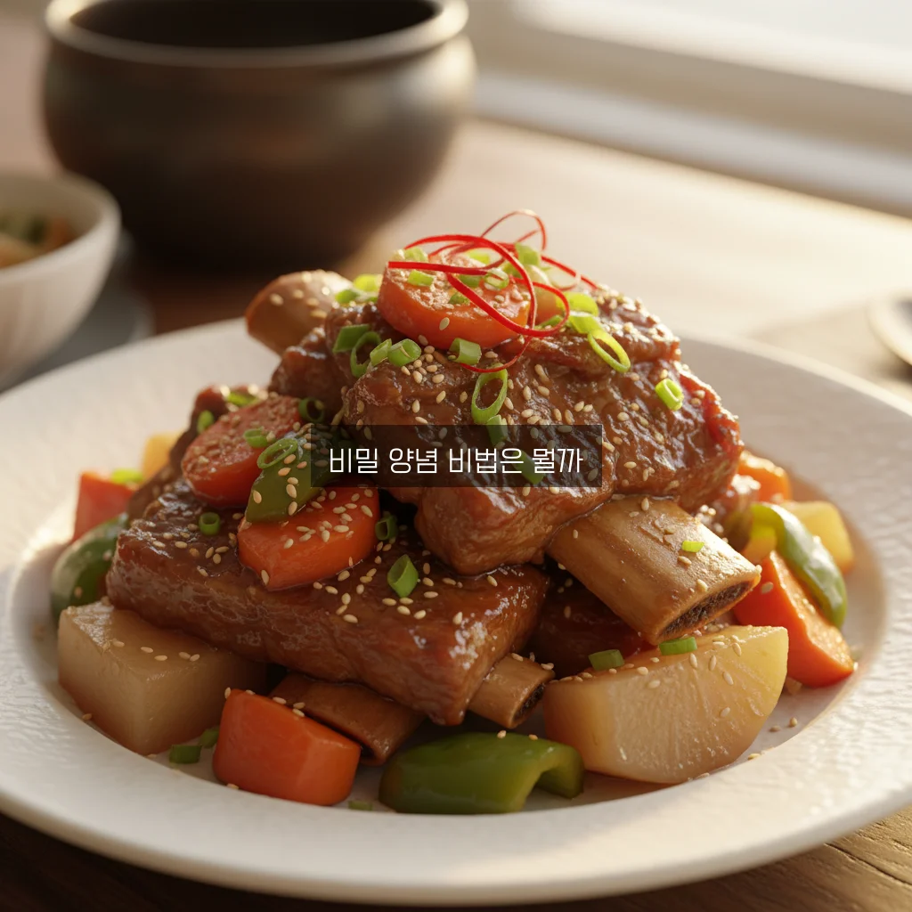 돼지갈비찜 황금레시피 관련 이미지 1