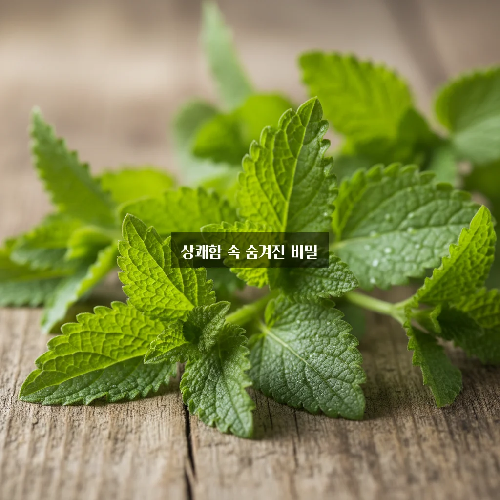 레몬밤 효능 관련 이미지 1