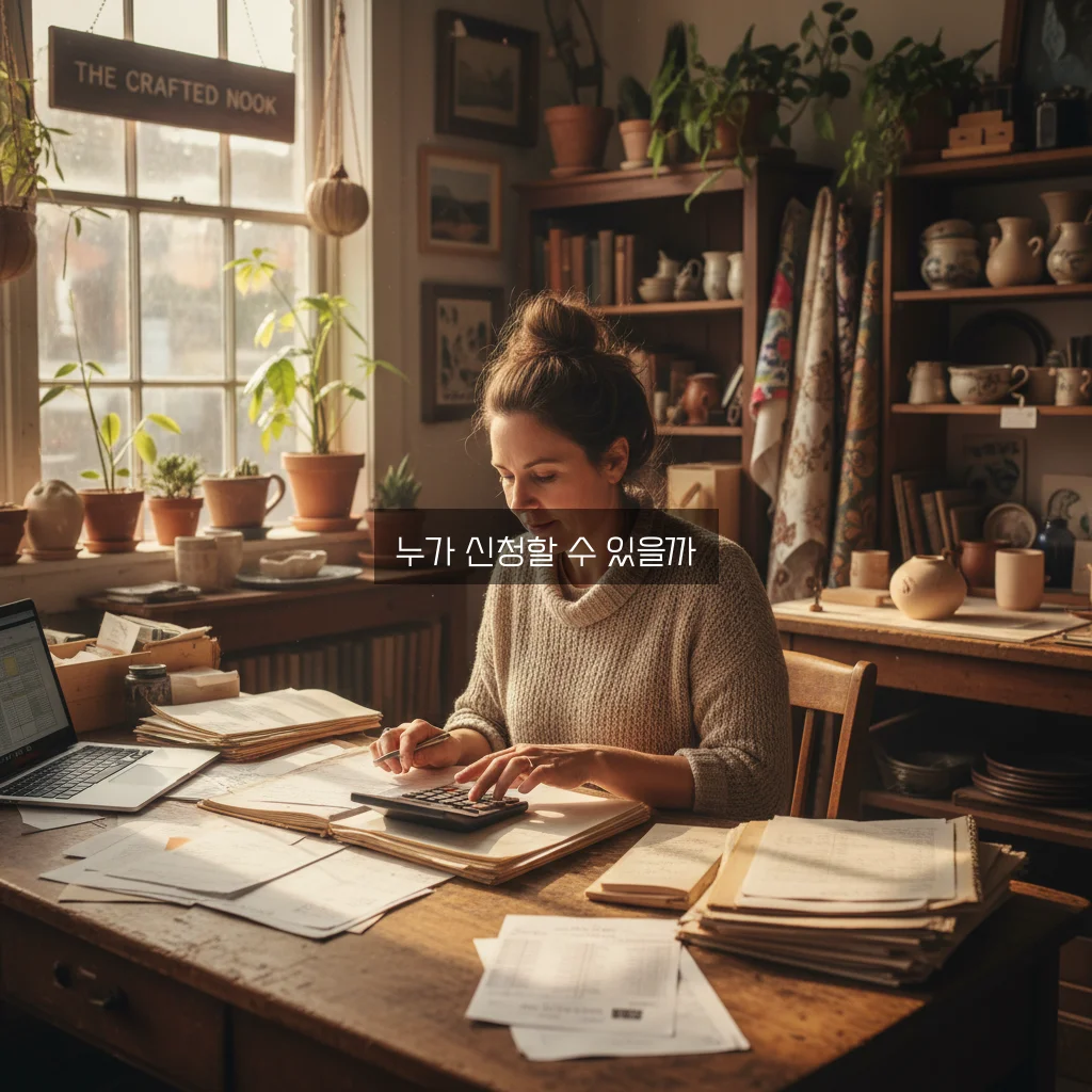 새출발기금 소상공인 채무조정 신청 자격 관련 이미지 1