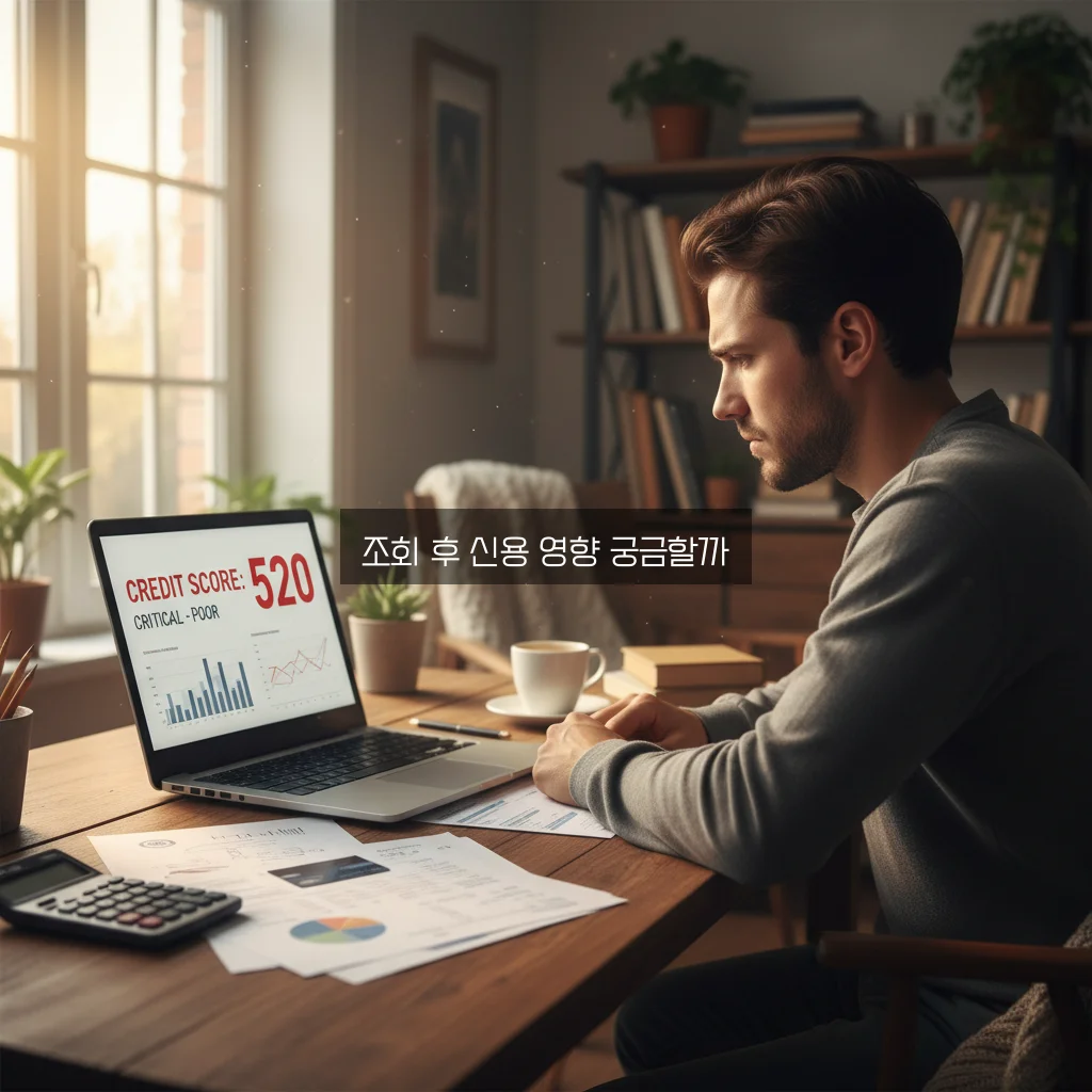 서민금융진흥원 맞춤대출 조회 신용점수 하락 여부 관련 이미지 2