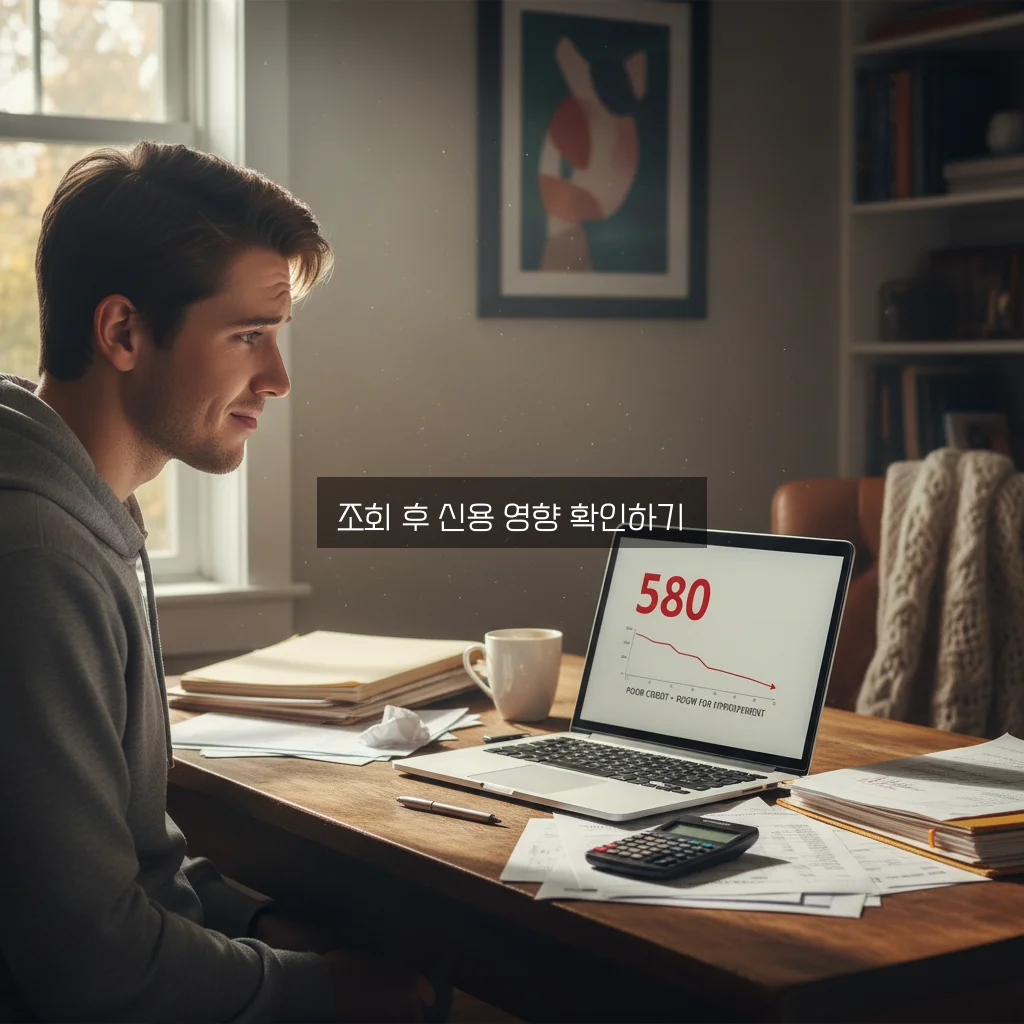 서민금융진흥원 맞춤대출 조회 신용점수 하락 여부 관련 이미지 3