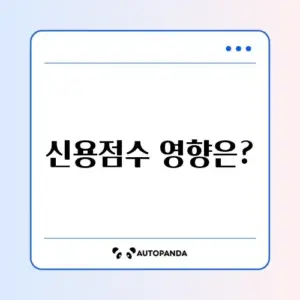서민금융진흥원 맞춤대출 조회 신용점수 하락 여부