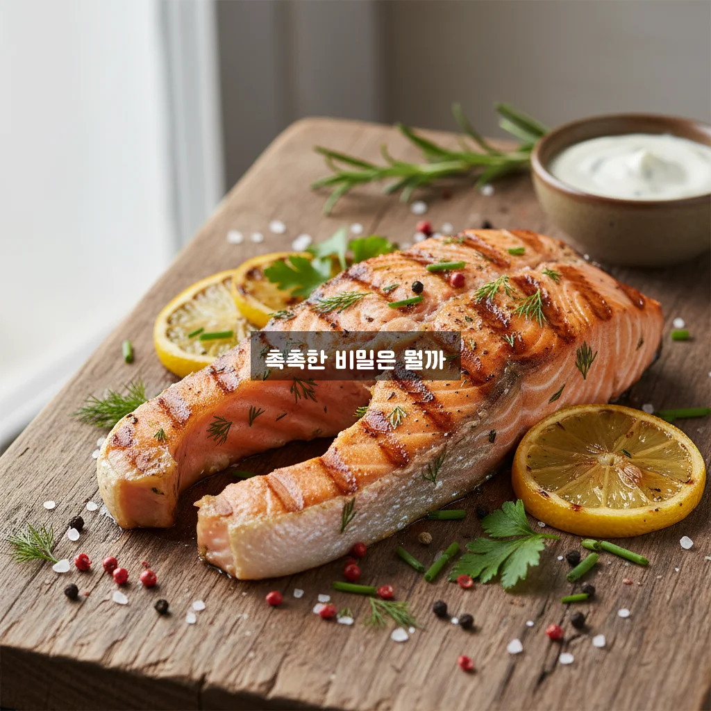 연어 스테이크 굽기 관련 이미지 1