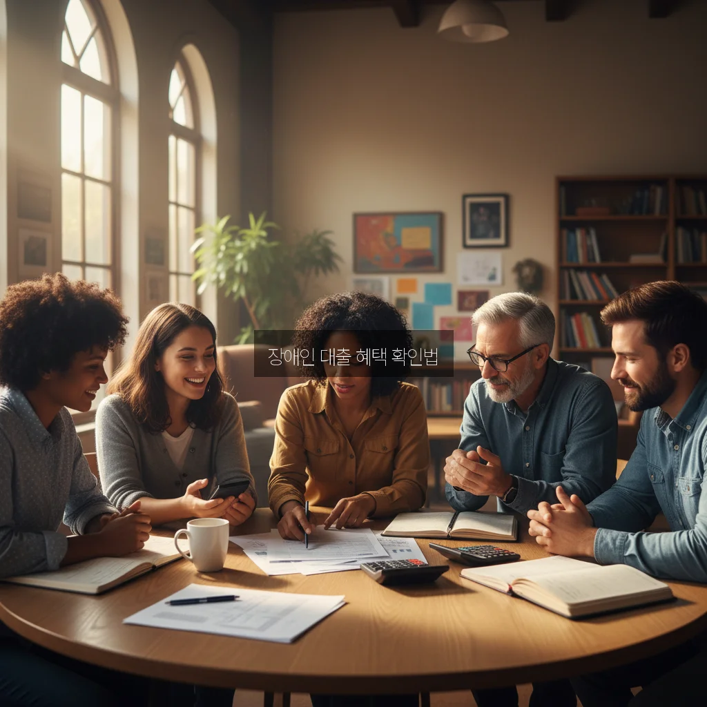 장애인 자립자금 대출 조건 및 금리 혜택 관련 이미지 1