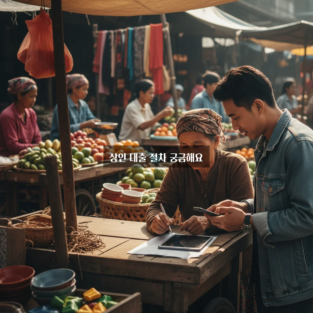 전통시장 상인 대출 지원 사업 신청 방법 관련 이미지 1