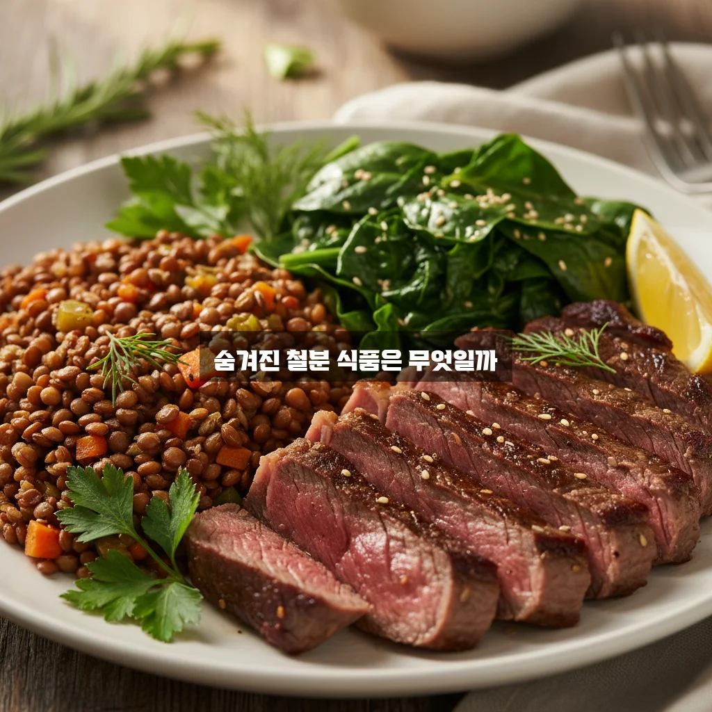 철분 많은 음식 (빈혈) 관련 이미지 1