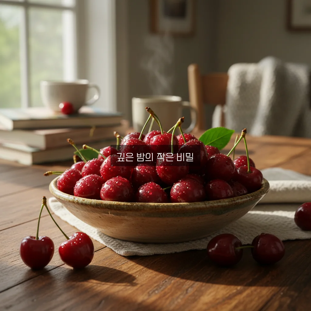 타트체리 효능 (불면증) 관련 이미지 1