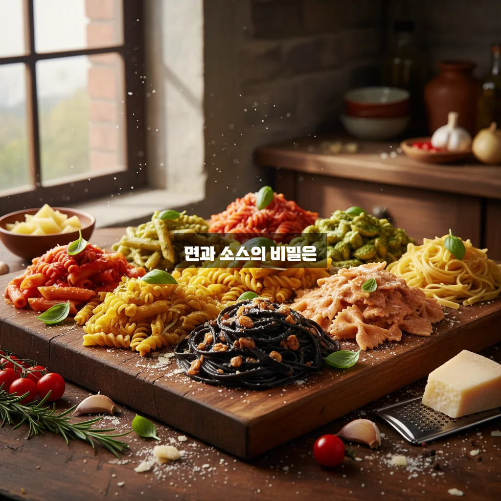 파스타 종류 (면/소스) 관련 이미지 1