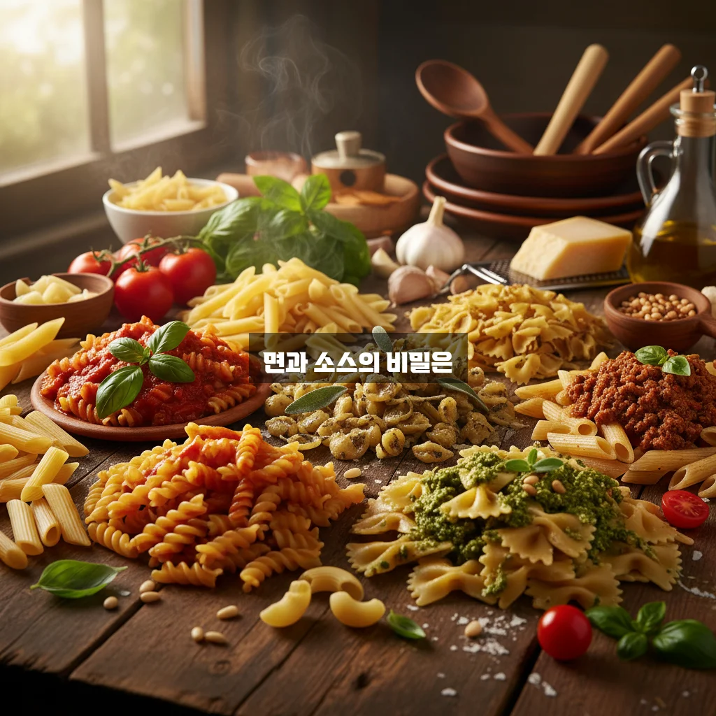 파스타 종류 (면/소스) 관련 이미지 3