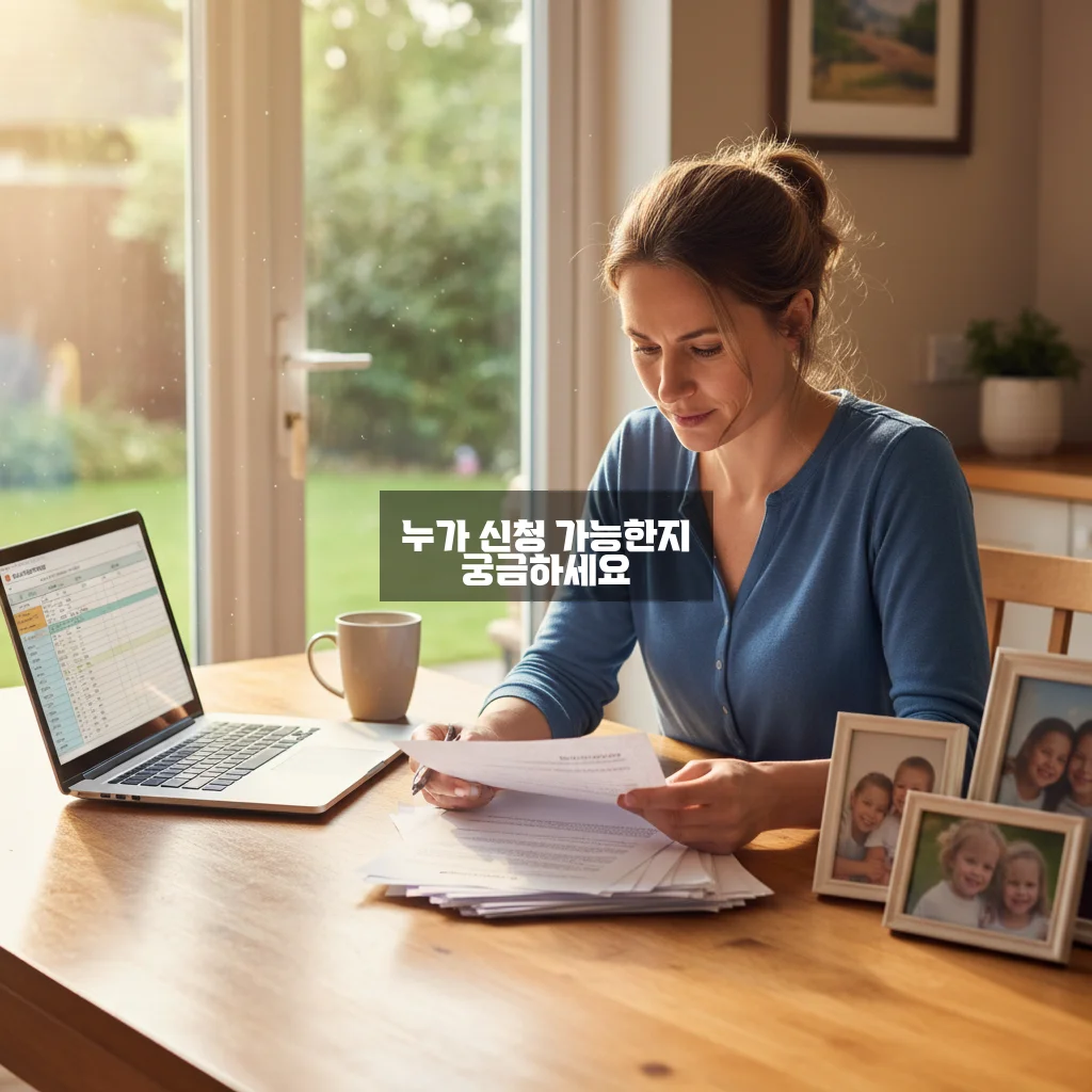 한부모가정 생활안정자금 대출 신청 자격 관련 이미지 3