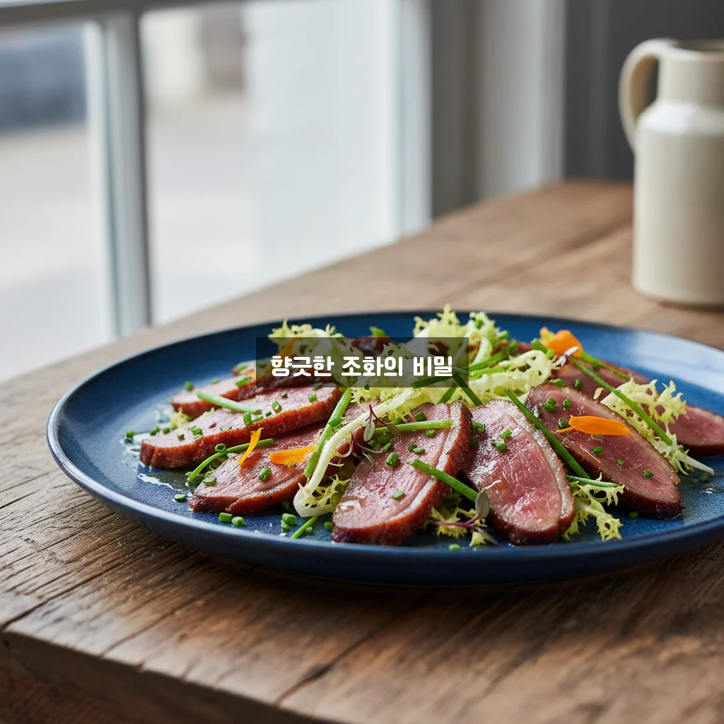 훈제 오리 부추 무침 관련 이미지 1