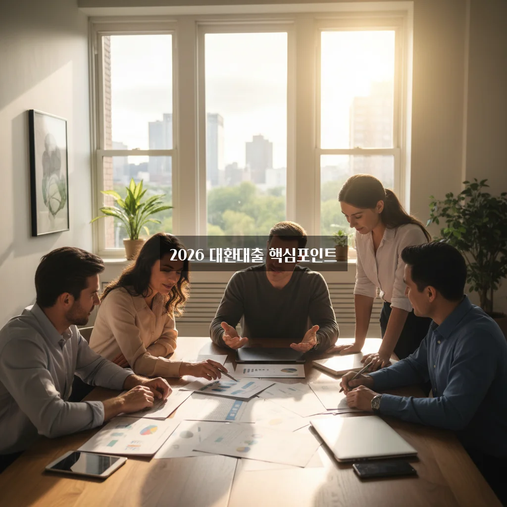 2026년 정부지원 저금리 대환대출 자격 조건 및 신청 방법 총정리 관련 이미지 2