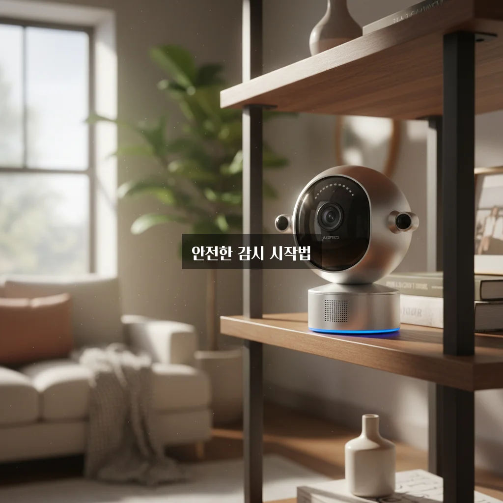 가정용 AI 홈 카메라 설치 시 보안 설정 필수 체크리스트 관련 이미지 1