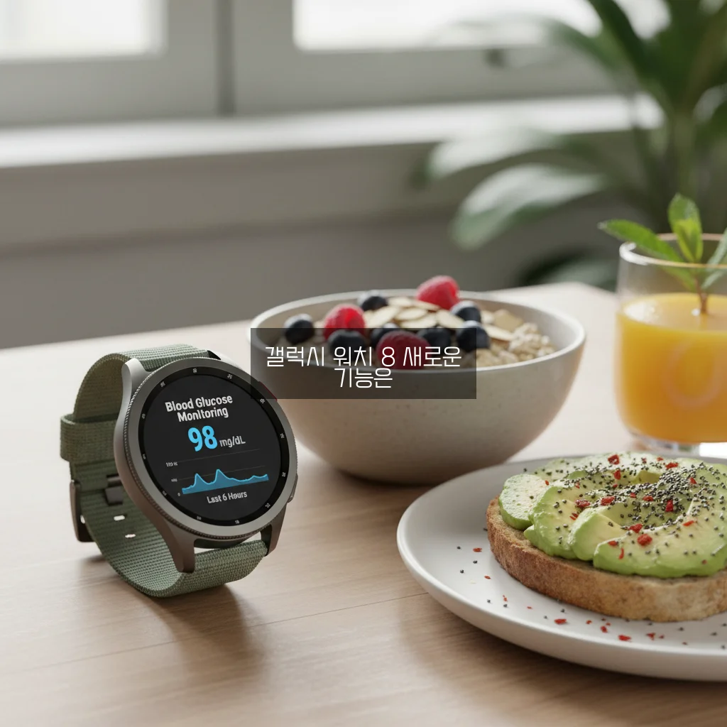 갤럭시 워치 8 혈당 측정 기능 탑재 여부와 사전예약 혜택 관련 이미지 1