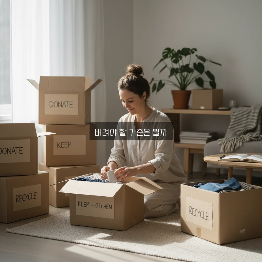 미니멀 라이프 실천법: 안 쓰는 물건 비우기 3단계 법칙 관련 이미지 2