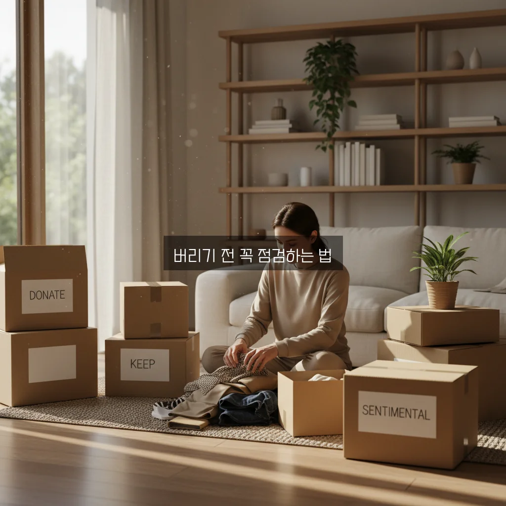미니멀 라이프 실천법: 안 쓰는 물건 비우기 3단계 법칙 관련 이미지 3