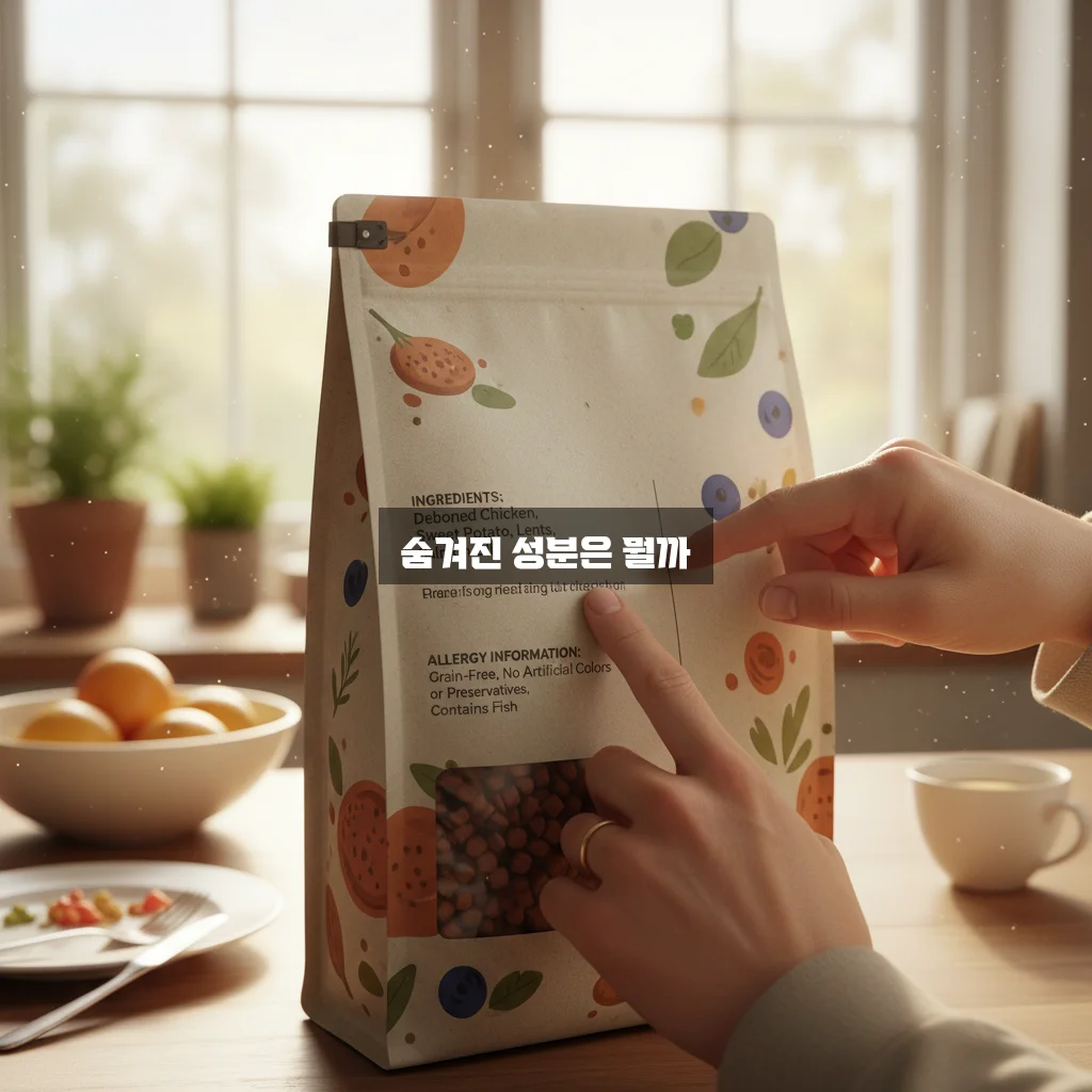 반려견 사료 고르는 기준: 알레르기 유발 성분 확인법 관련 이미지 1