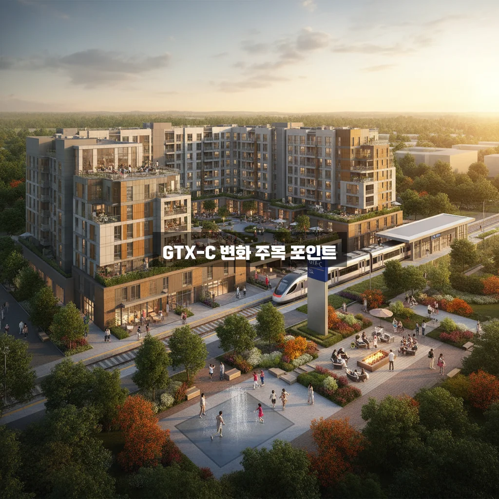 수도권 GTX-C 노선 개통 시기 및 수혜 지역 아파트 전망 관련 이미지 2
