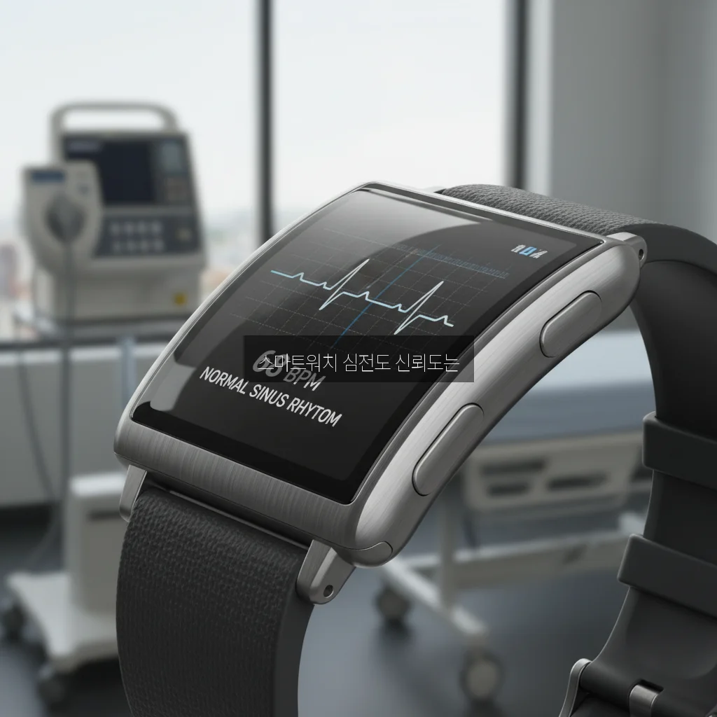 스마트워치 심전도 측정 정확도와 의료기기 인증 확인법 관련 이미지 1