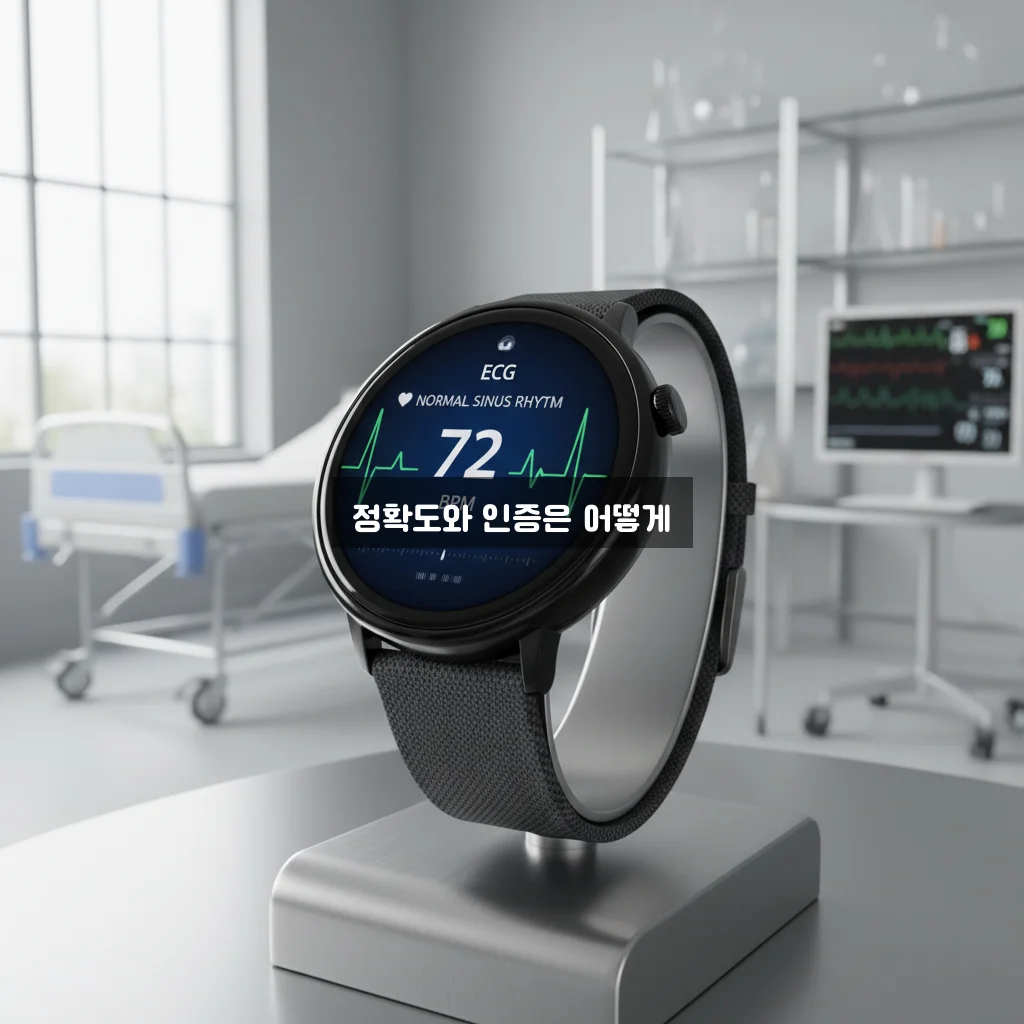 스마트워치 심전도 측정 정확도와 의료기기 인증 확인법 관련 이미지 3