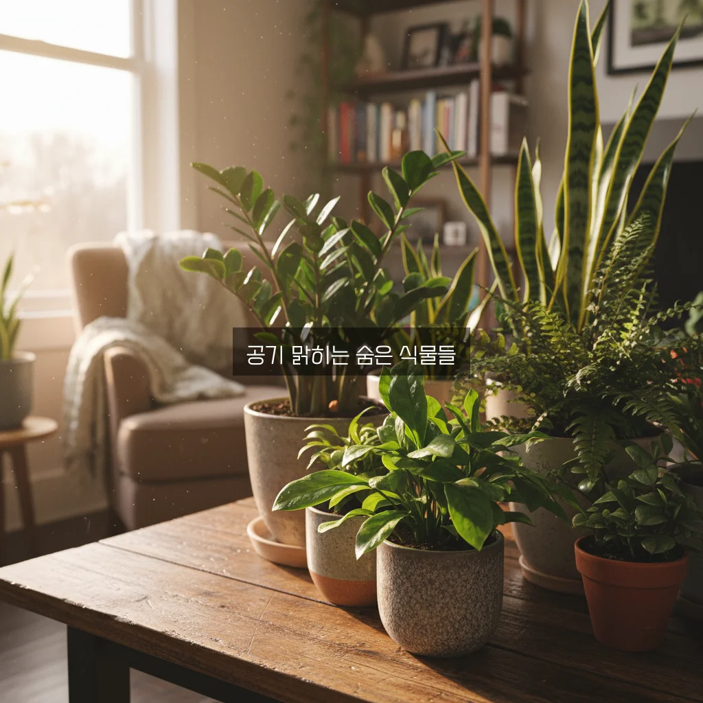 실내 공기정화 식물 추천: 키우기 쉬운 종류 7가지 관련 이미지 1