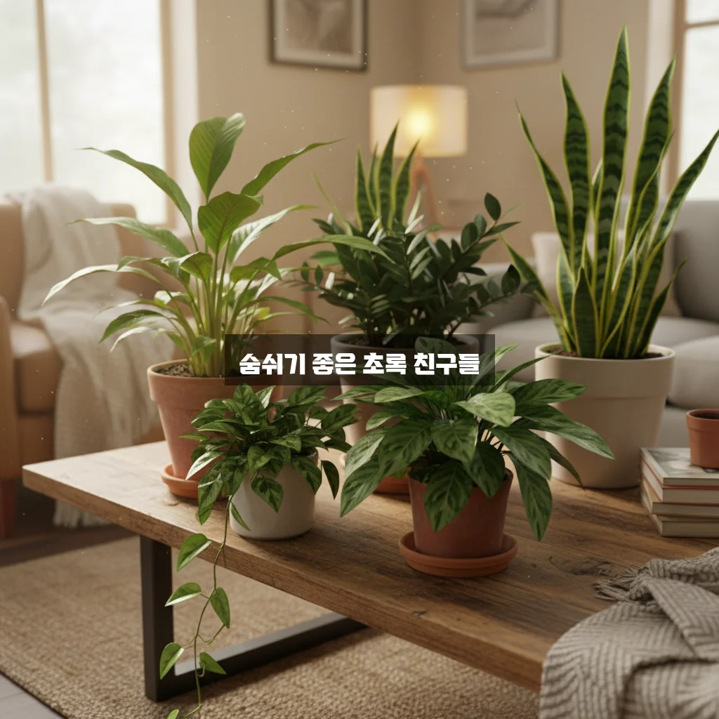 실내 공기정화 식물 추천: 키우기 쉬운 종류 7가지 관련 이미지 2