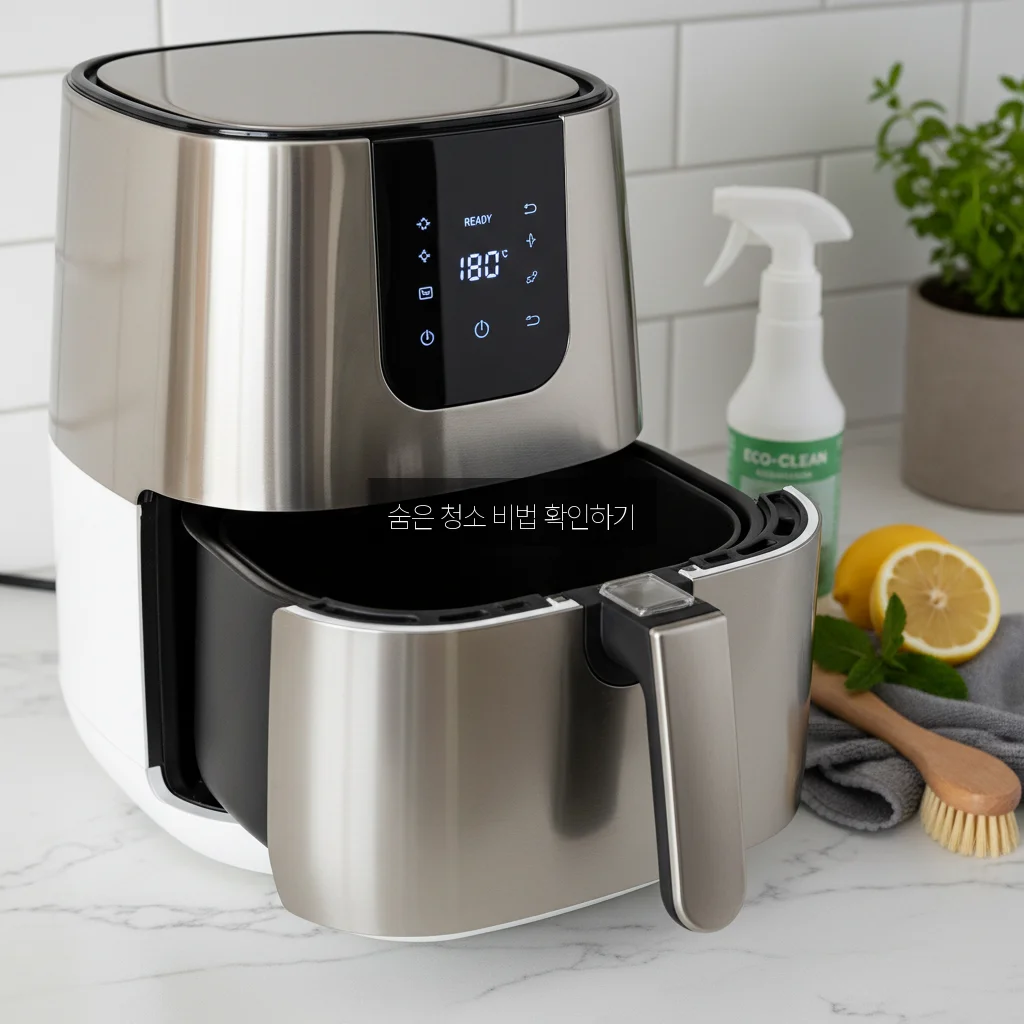 에어프라이어 청소 꿀팁: 기름때 완벽하게 제거하는 방법 관련 이미지 3