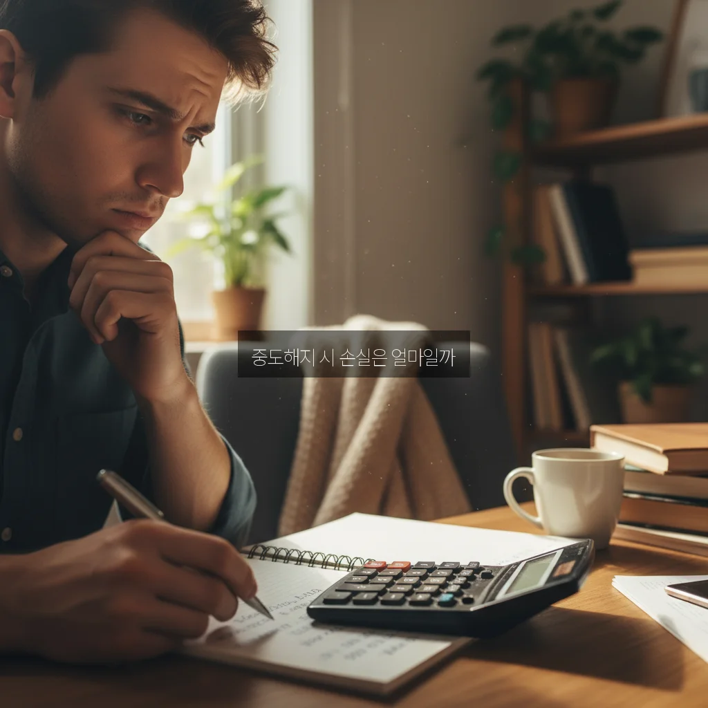 청년 도약계좌 중도해지 불이익과 만기 수령액 계산법 관련 이미지 1