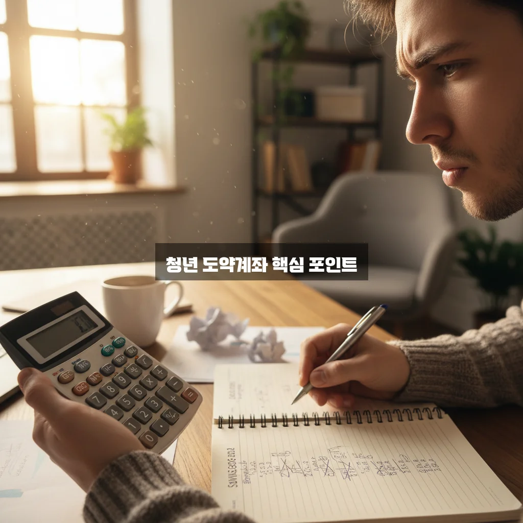 청년 도약계좌 중도해지 불이익과 만기 수령액 계산법 관련 이미지 3